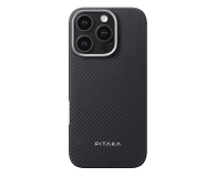 PITAKA Ultra-Slim Case Black/Grey Twill iPhone 16 Pro - 1369564 - zdjęcie 1